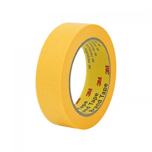 3M 纸胶带244 黄色2cm*50m