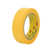 3M 纸胶带244 黄色2cm*50m