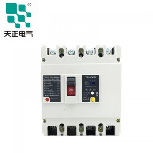 天正电气 4P漏电塑壳断路器；TGM1L-250L