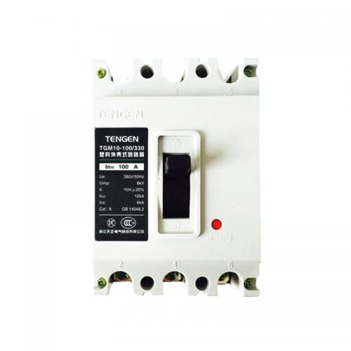 天正电气 TGM10-100/330断路器；400A