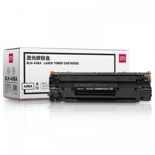 【办公】得力DLH-436A#激光碳粉盒黑