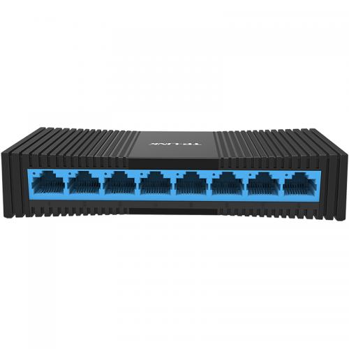 TP-LINK 8口千兆交换机 企业级交换器 监控网络网线分线器 分流器