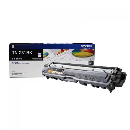 兄弟 TN-281BK 墨粉 2500页 黑色 1支 适用HL-3150CDN 3170CDW DCP-9020CDN MFC-9140CDN 9340CDW