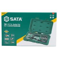 世达 SATA－09001 系列公制套筒组套 3MM36件