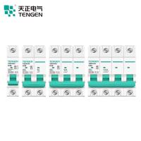 天正电气 DZ47LE系列断路器；2P 80A/100A