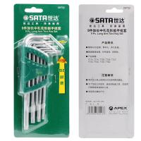 世达SATA－09702加长中孔花形扳手组套9件