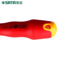 世达SATA－61324/T系列双色柄一字绝缘螺丝批5.5*125MM