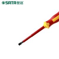 世达SATA－61324/T系列双色柄一字绝缘螺丝批5.5*125MM