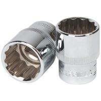 钢盾 S012018 12.5mm系列公制12角标准套筒 18mm