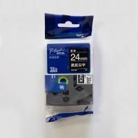 兄弟TZE-355原装色带黑底白字24mm卷