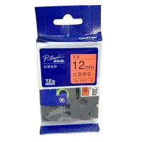 兄弟TZe-Z431原装色带红底黑字规格：12mm