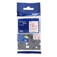 兄弟TZE-Z232原装色带白底红字12mm卷