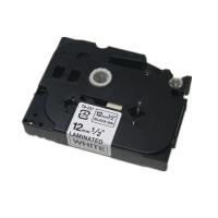 兄弟 TZe-Z231原装色带 白底黑字单支装（适用兄弟PT系列）8m*12mm