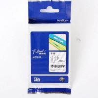 兄弟TZE-135标签机色带透明底白字卷