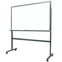 得力 8737 玻璃白板 1500ｘ900mm 灰色