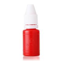 得力 9873 原子印油 10ml   红
