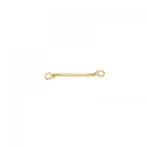 桥防 146系列铝青铜防爆凹槽双头呆扳手 T8146-2732-AL 27x32mm 单位：把