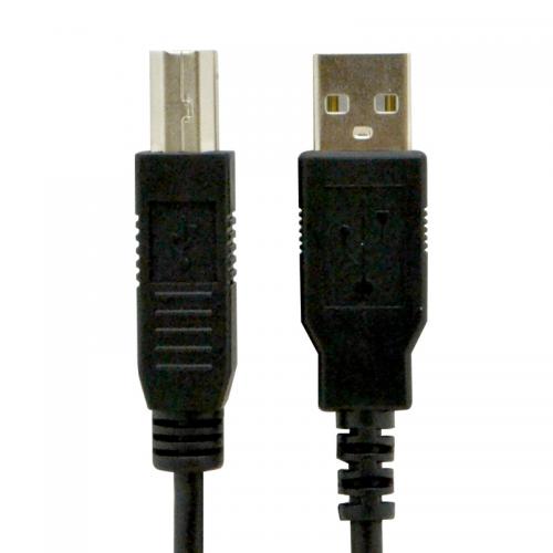 酷比客LCCPUSBAMBMBK-5M/USB打印机线数据线黑色