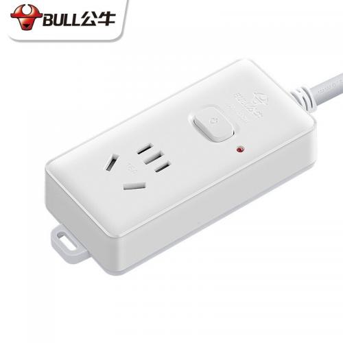 公牛 GN-104D（新） 单控一联插座 1.8米 白色