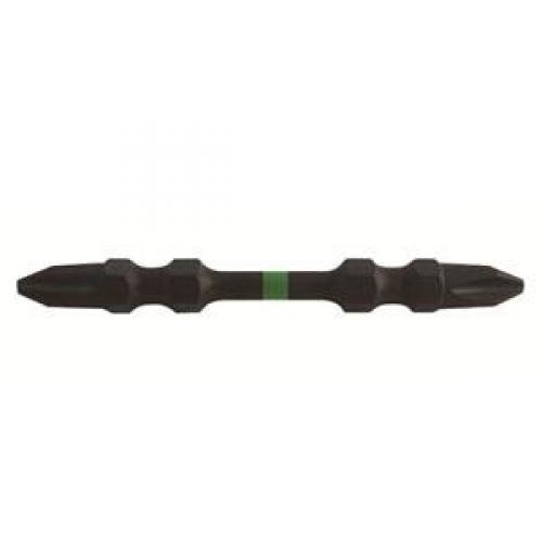 世达抗冲击十字旋具头，双头10支装65MM长 PH3，59803