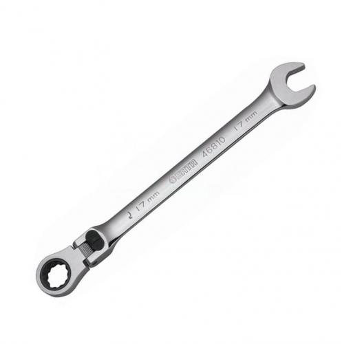 世达棘轮两用扳手，加长型锁定活动快扳 19mm，46812