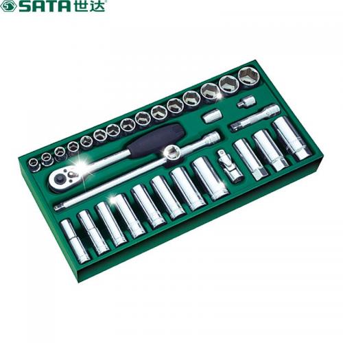世达 09902 工具托组套-33件10MM系列套筒