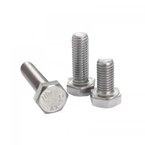 奥峰 DIN933全牙外六角螺栓，M24-3.0X100，不锈钢304，强度A2-70，5个/包