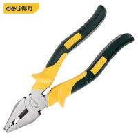 得力工具 DL2007 钢丝钳 7″黄新VI（单位：把）