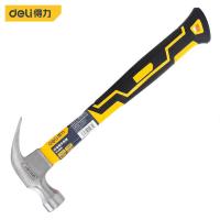 得力工具DL6915纤维柄八角锤黑新VI