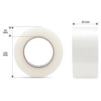 得力品正30923封箱胶带55mm*200y*45um透明6卷/筒