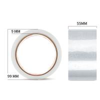 得力30282普透封箱胶带55mm*60y*45um6卷/筒