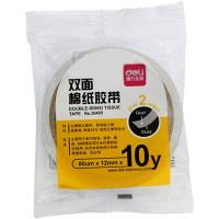 得力 30402 棉纸双面胶带 18mmｘ10y袋装 16卷/袋