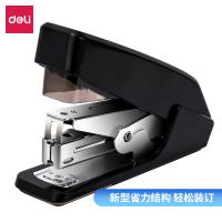 得力0467省力订书机可装订20张80G复印纸（黑）