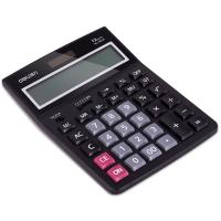 【办公】得力1521A桌面计算器黑