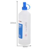 得力deli6357液体胶500ml/瓶 透明