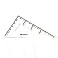 得力 6425 三角尺 25cm （单位：套）