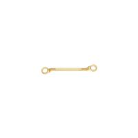 桥防 146系列铝青铜防爆凹槽双头呆扳手 T8146-2732-AL 27x32mm 单位：把