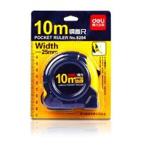 得力 8204 钢卷尺 10mｘ25mm   黄