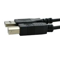 酷比客LCCPUSBAMBMBK-5M/USB打印机线数据线黑色