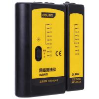 得力工具 DL8401网络测线仪黄RJ11+RJ45
