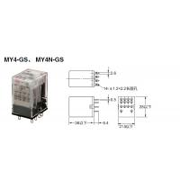 欧姆龙OMRON 继电器，MY2N-D2-GS DC24 BY OMZ/C