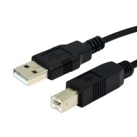酷比客 L-CUBIC USB2.0打印机线 LCCPUSBAMBMBK-3M 3M 黑色