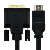 酷比客 L-CUBIC 转接线 LCCPECDVI2HDMI DVI转HDMI线 3M 黑色