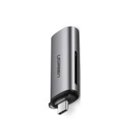 绿联 UGREEN 多功能二合一读卡器 50704  OTG 支持SD/TF内存卡 Type-C