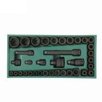 世达风动套筒，10mm+12.5mm系列公制36件套，09914