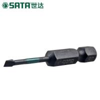 世达抗冲击一字旋具头，50MM长 10支装 6MM，59718
