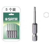 世达6角旋具头，3mm，5件装6.3mm系列长50mm，59353