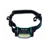 世达 90716 防水锂电头灯，LED 带安全帽扣