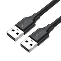 绿联 30136 USB2.0公对公线3米 黑色