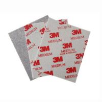 3M 海绵砂纸，02606红字120-180，抛光磨砂处理用，XI-0039-0152-1，20片/盒